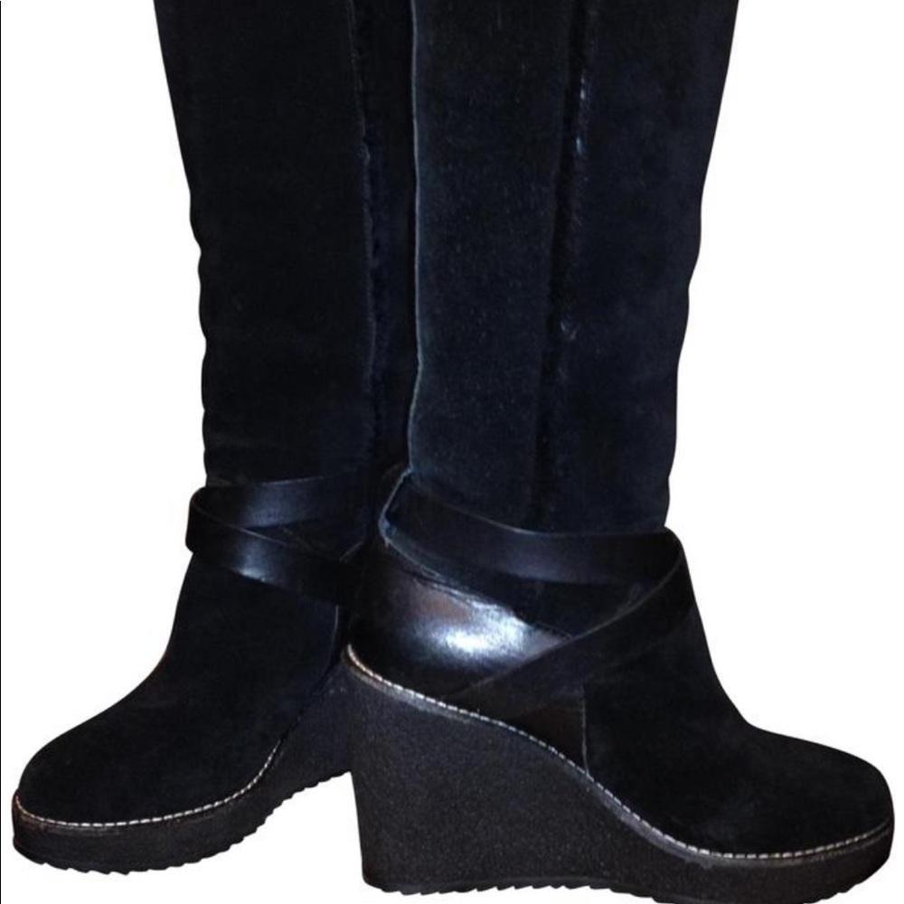 Tory Burch suede boots